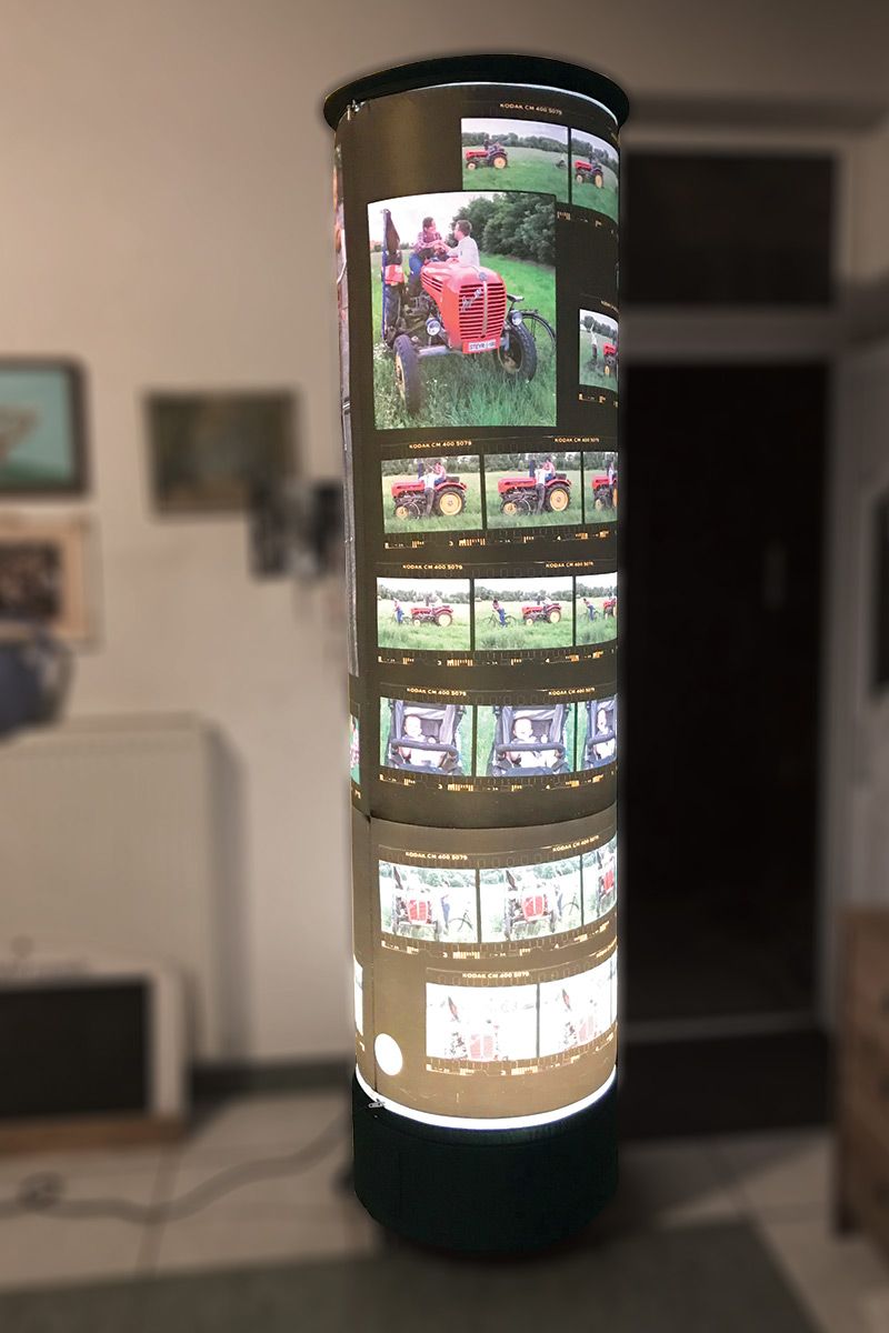 Világító reklámoszlop - 60cm