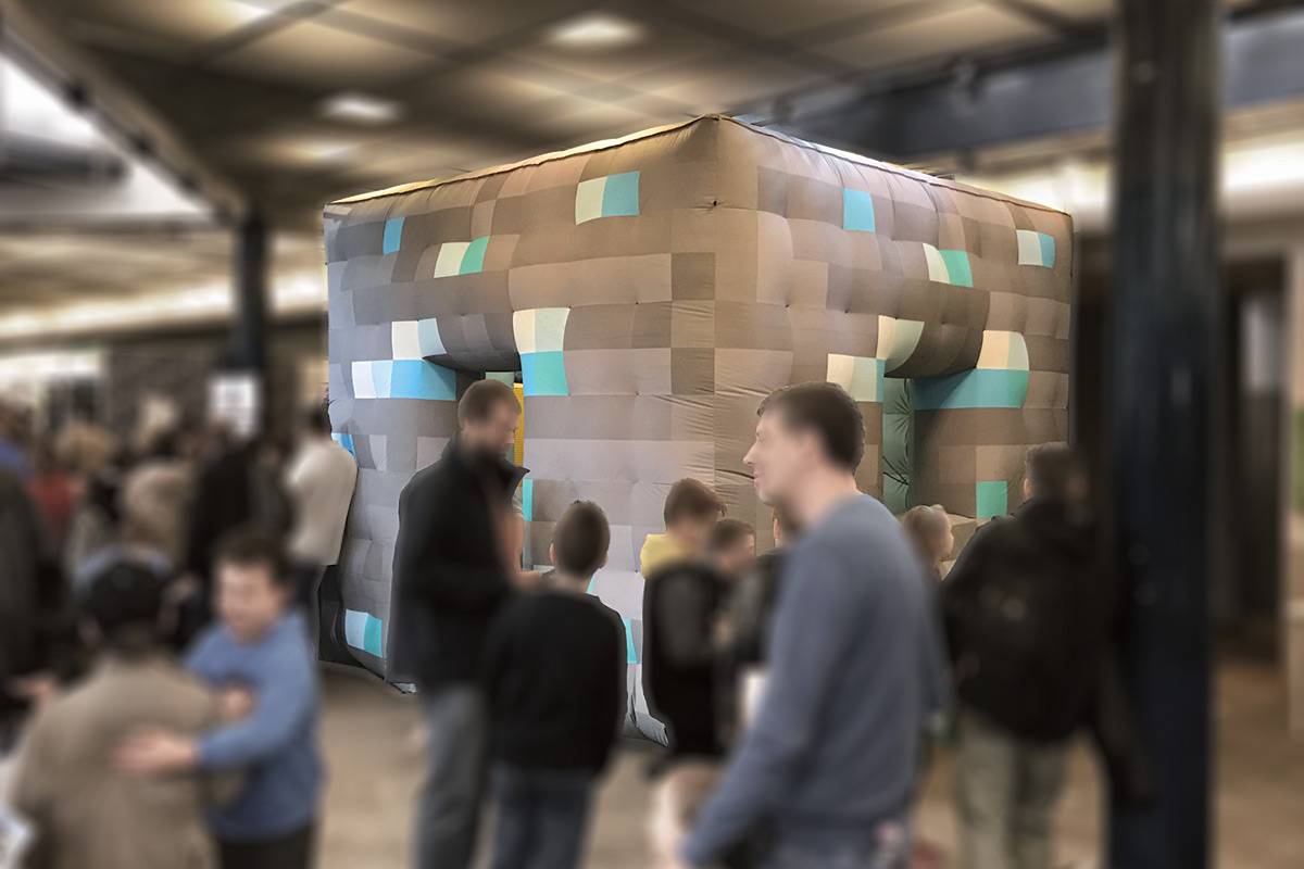 4m magas kocka sátor - Meex